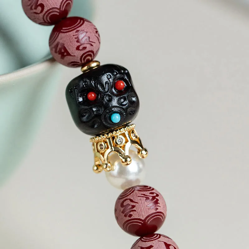 mythstone red bodhi seed om mani padme hum lotus engraved harmony bracelet mythstone red bodhi seed om mani padme hum lotus engraved harmony bracelet