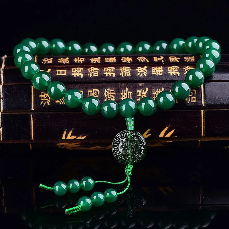 mythstone natural green agate wrist mala manifestation pocket mala car decoration mythstone natural green agate wrist mala manifestation pocket mala car decoration