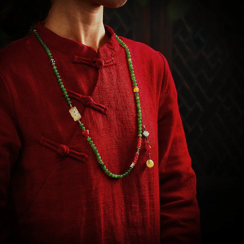 mythstone 108 mala beads cyan jade red agate laughing buddha luck bracelet mythstone 108 mala beads cyan jade red agate laughing buddha luck bracelet