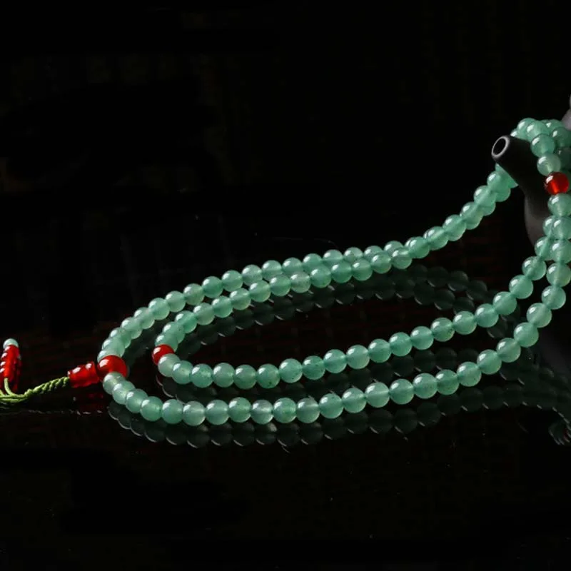 mythstone 108 beads green aventurine red agate luck mala bracelet mythstone 108 beads green aventurine red agate luck mala bracelet