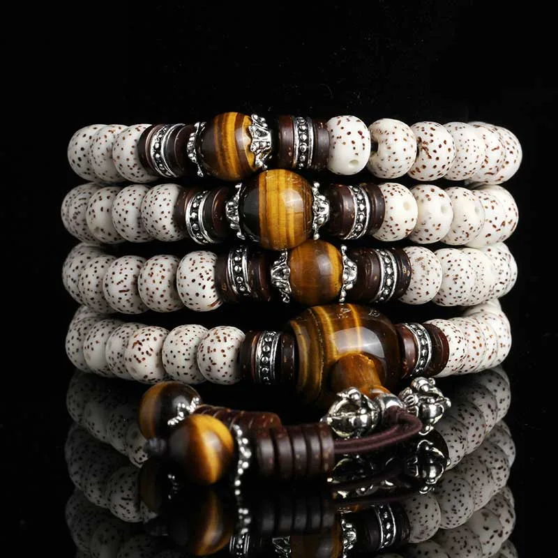 mythstone handmade tibetan tiger eye bodhi seed peace bracelet mythstone handmade tibetan tiger eye bodhi seed peace bracelet