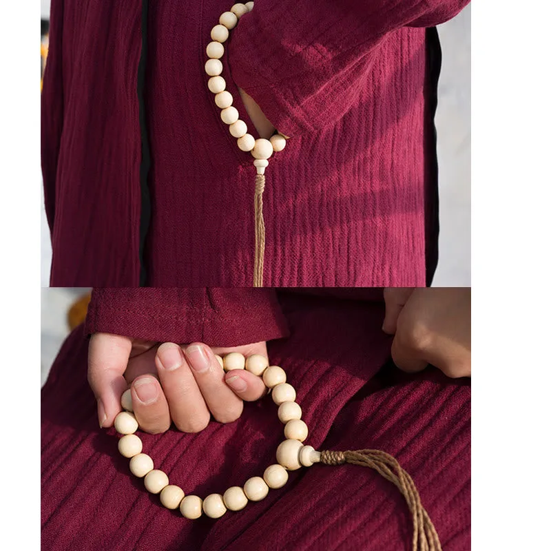 mythstone natural abelia biflora wood blessing wrist mala mythstone natural abelia biflora wood blessing wrist mala
