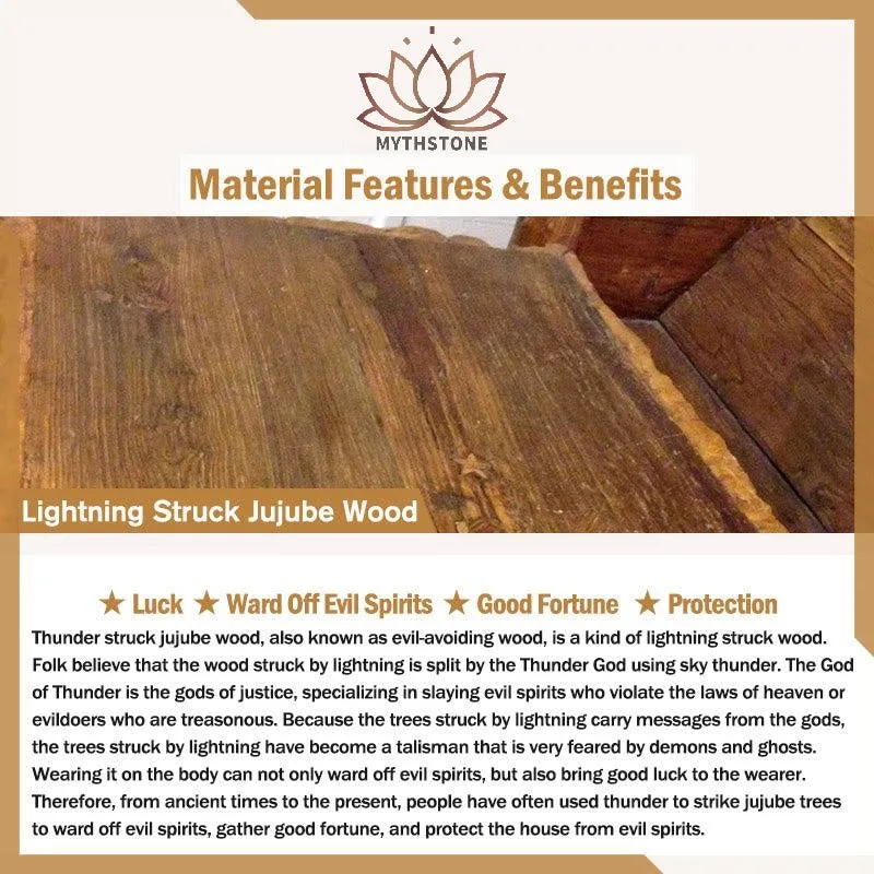 mythstone lightning struck jujube wood yin yang bagua mountain ghosts spend money protection necklace pendant mythstone lightning struck jujube wood yin yang bagua mountain ghosts spend money protection necklace pendant