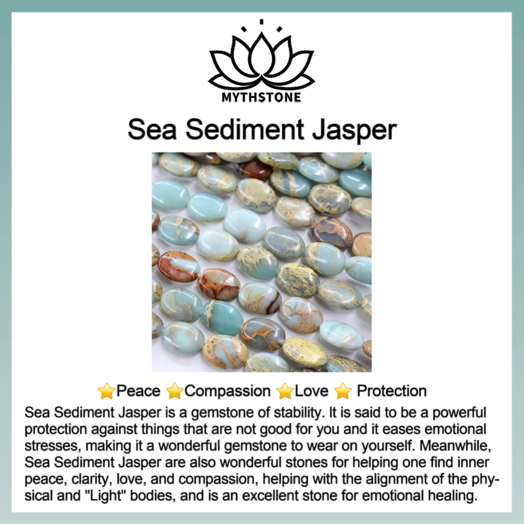 mythstone 108 mala beads natural stone sea sediment jasper lotus protection bracelet mythstone 108 mala beads natural stone sea sediment jasper lotus protection bracelet