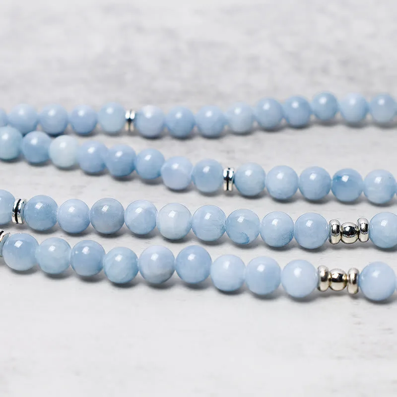 mythstone 108 mala beads aquamarine healing bracelet mythstone 108 mala beads aquamarine healing bracelet