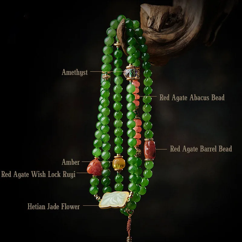 mythstone 108 mala beads cyan jade red agate laughing buddha luck bracelet mythstone 108 mala beads cyan jade red agate laughing buddha luck bracelet