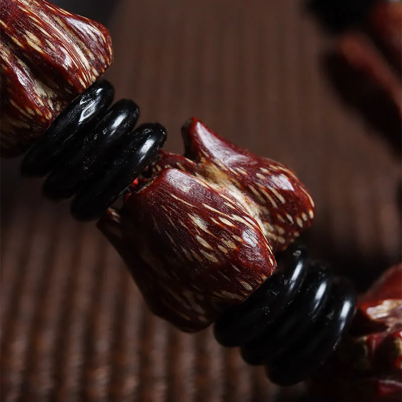 mythstone natural bodhi seed lotus pattern wisdom peace wrist mala bracelet mythstone natural bodhi seed lotus pattern wisdom peace wrist mala bracelet