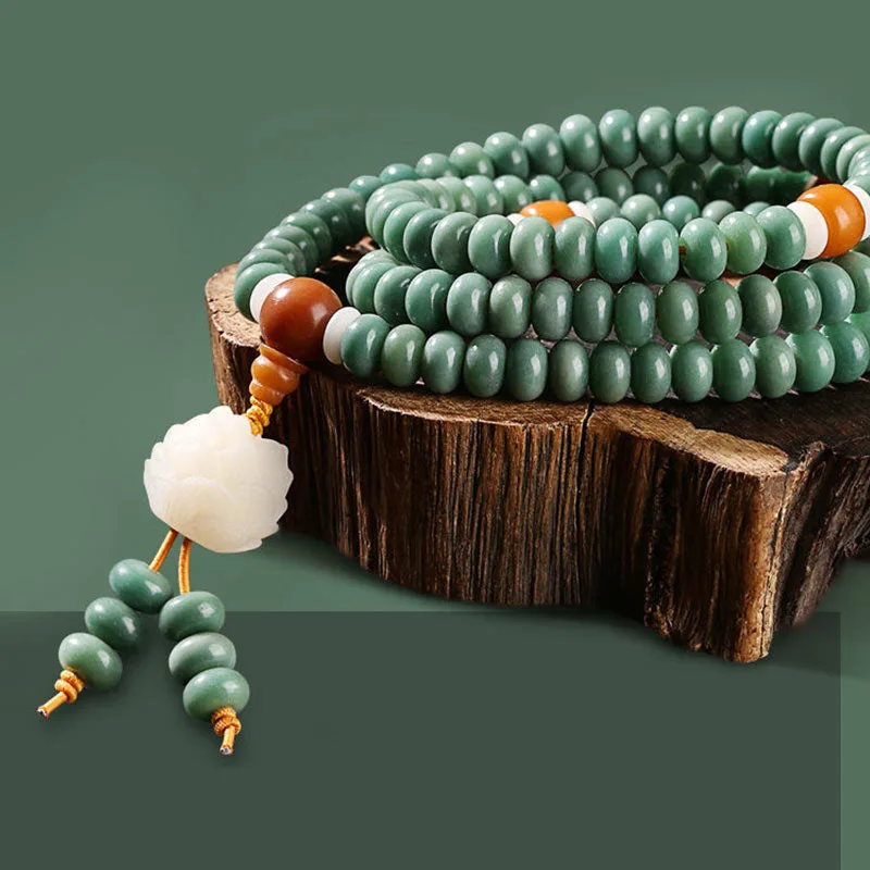 mythstone lotus cyan bodhi seed success bracelet mythstone lotus cyan bodhi seed success bracelet