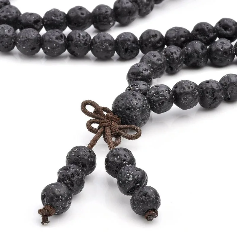 mythstone natural lava rock 108 beads protection bracelet mythstone natural lava rock 108 beads protection bracelet