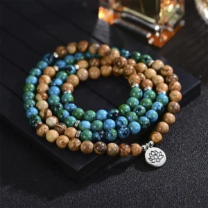 Mythstone 108-Bead Multilayer Meditation & Healing Mala